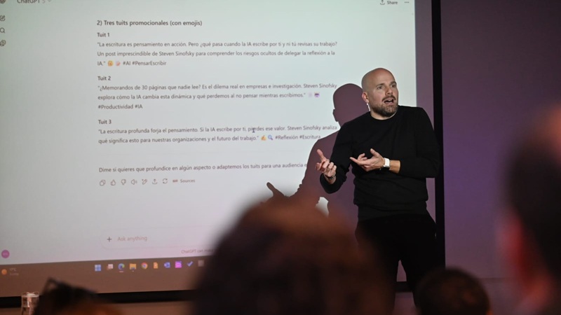 Eduardo Mangarelli analizó el impacto y el futuro de la IA en el periodismo