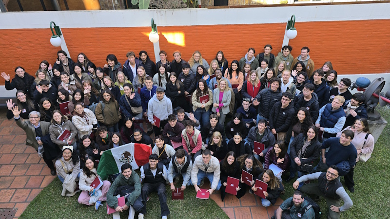 bienvenida intercambio agosto 2025