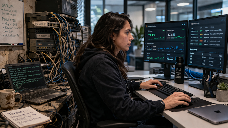 especialista en infraestructura inform&aacute;tica