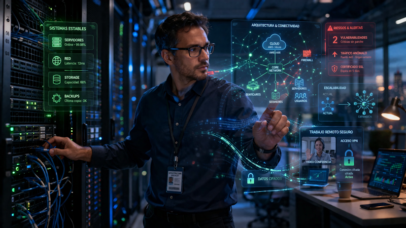 Qu&eacute; es un especialista en infraestructura inform&aacute;tica