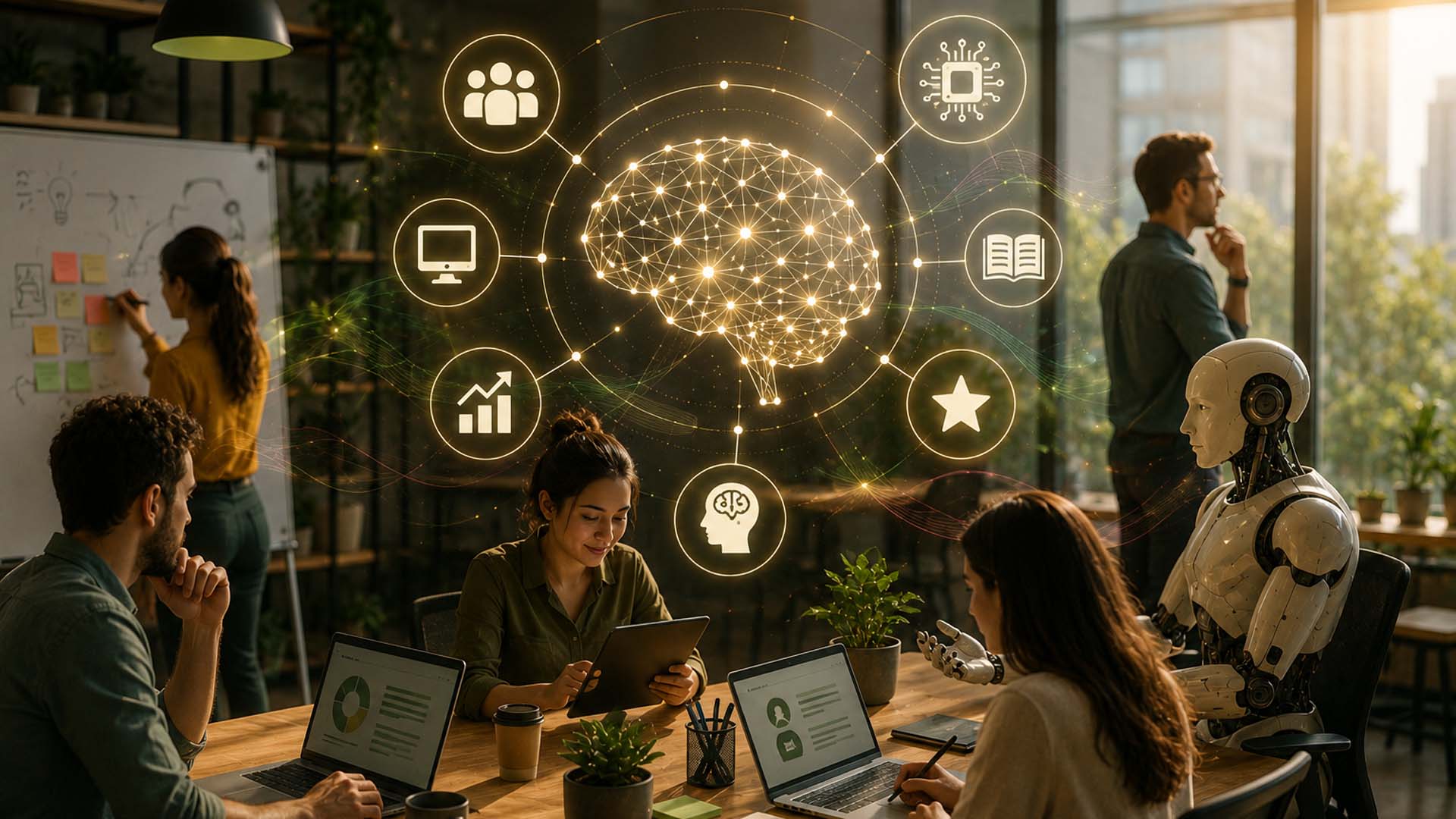 trabjar en la era de la inteligencia artificial