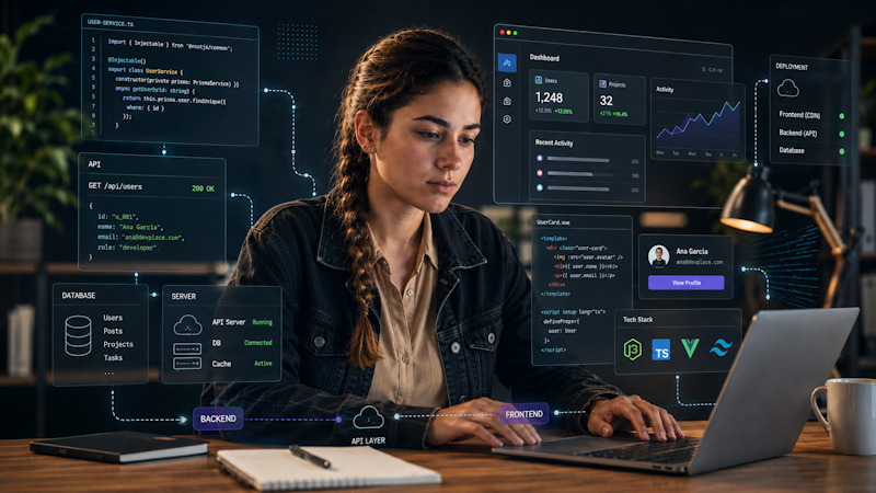 Qué es un programador <i>full stack</i>
