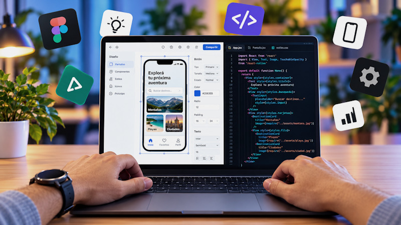 De la idea a la app: desarrollo de software
