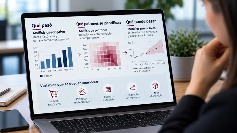 Datos convertidos en m&eacute;tricas